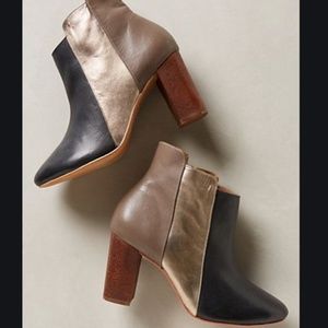 ✨SALE✨ Nina Payne x Anthropologie Block Heeled Booties
